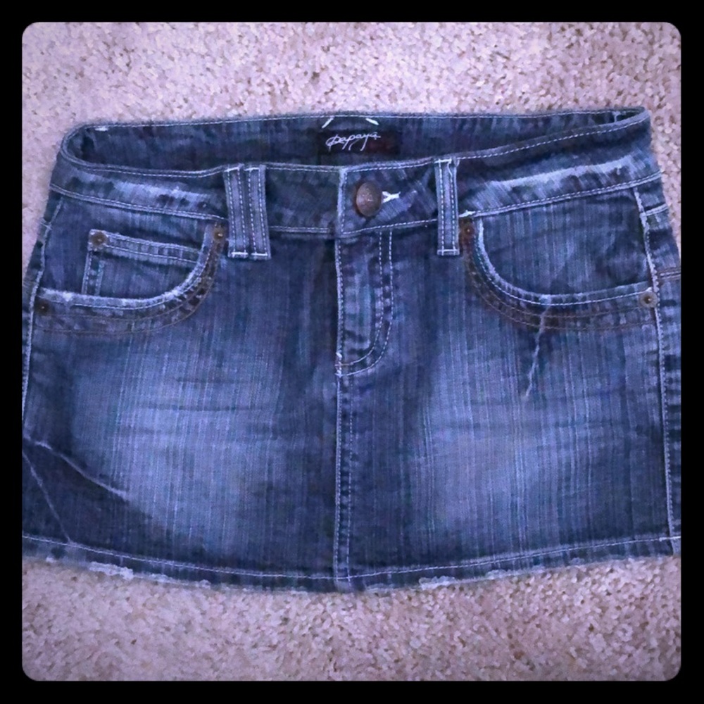 Denim skirt